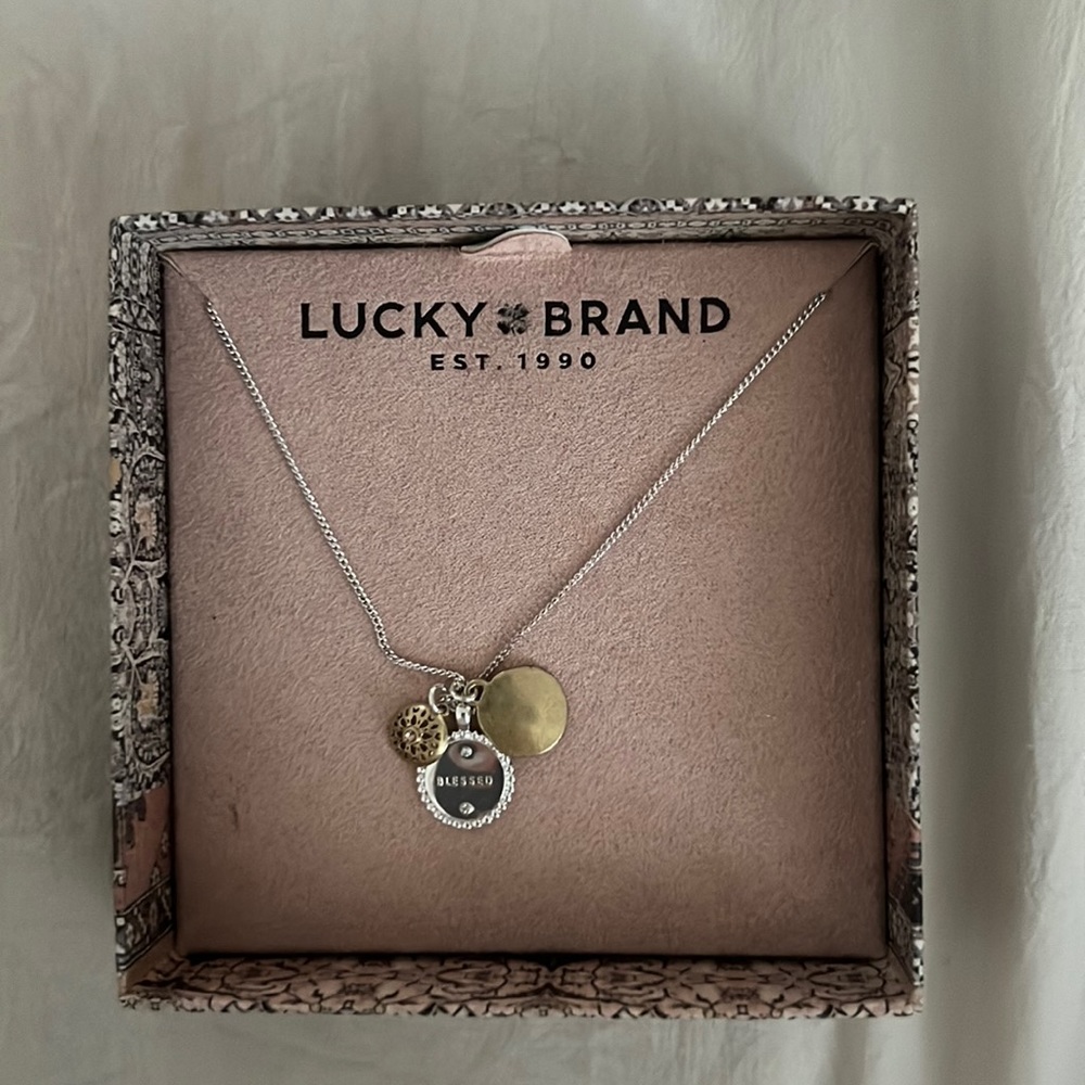 Lucky brand necklace never worn